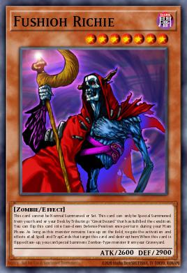 Fushioh Richie Yu-Gi-Oh card