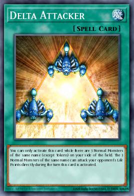 Delta Attacker Yu-Gi-Oh card