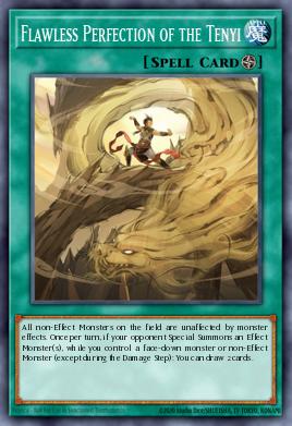 Flawless Perfection of the Tenyi Yu-Gi-Oh card