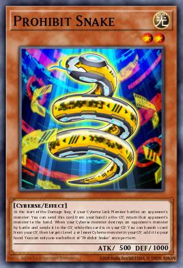 Prohibit Snake Yu-Gi-Oh card