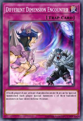 Different Dimension Encounter Yu-Gi-Oh card