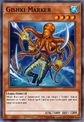 Gishki Marker Yu-Gi-Oh card