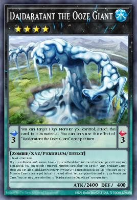 Daidaratant the Ooze Giant Yu-Gi-Oh card