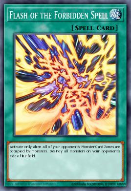 Flash of the Forbidden Spell Yu-Gi-Oh card