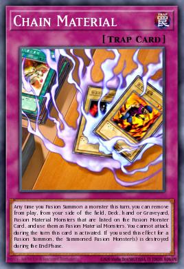 Chain Material Yu-Gi-Oh card