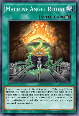 Machine Angel Ritual Yu-Gi-Oh card