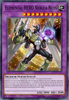 Elemental HERO Nebula Neos Yu-Gi-Oh card