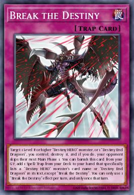 Break the Destiny Yu-Gi-Oh card