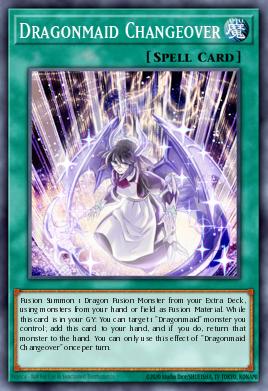 Dragonmaid Changeover Yu-Gi-Oh card