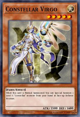Constellar Virgo Yu-Gi-Oh card
