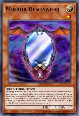 Mirror Resonator Yu-Gi-Oh card