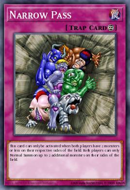 Narrow Pass Yu-Gi-Oh card
