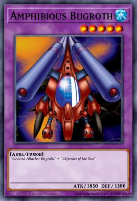 Amphibious Bugroth Yu-Gi-Oh card