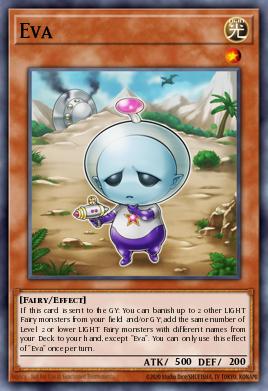 Eva Yu-Gi-Oh card