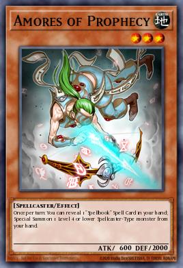Amores of Prophecy Yu-Gi-Oh card
