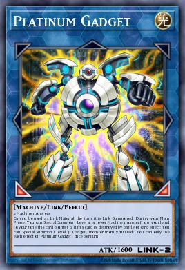Platinum Gadget Yu-Gi-Oh card