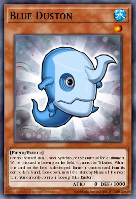 Blue Duston Yu-Gi-Oh card