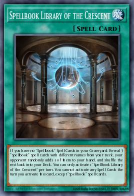Spellbook Library of the Crescent Yu-Gi-Oh card