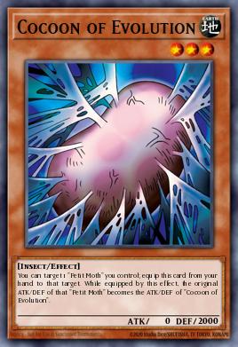 Cocoon of Evolution Yu-Gi-Oh card