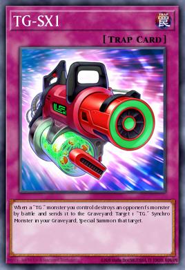 TG-SX1 Yu-Gi-Oh card