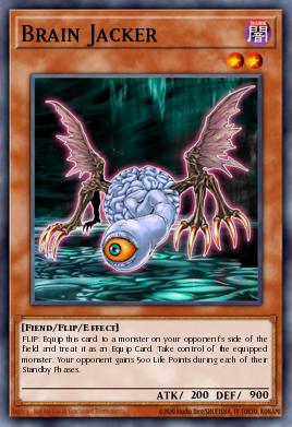 Brain Jacker Yu-Gi-Oh card