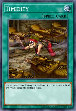Timidity Yu-Gi-Oh card