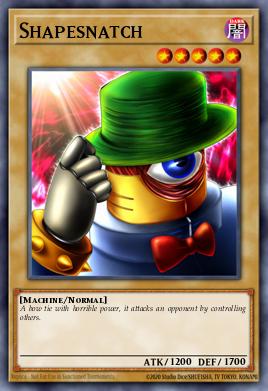 Shapesnatch Yu-Gi-Oh card