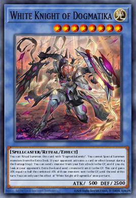 White Knight of Dogmatika Yu-Gi-Oh card