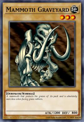 Mammoth Graveyard Yu-Gi-Oh card