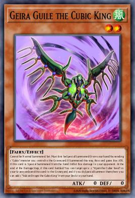 Geira Guile the Cubic King Yu-Gi-Oh card