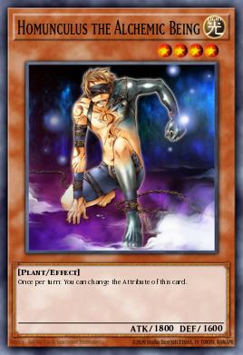 Homunculus the Alchemic Being Yu-Gi-Oh card