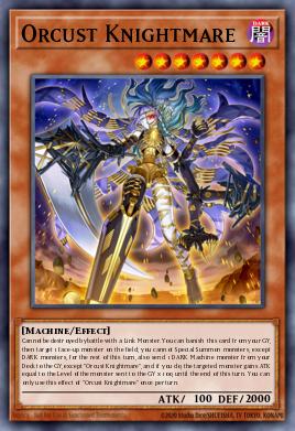 Orcust Knightmare Yu-Gi-Oh card
