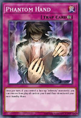Phantom Hand Yu-Gi-Oh card