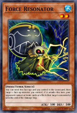 Force Resonator Yu-Gi-Oh card