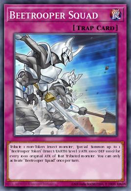 Beetrooper Squad Yu-Gi-Oh card