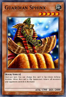 Guardian Sphinx Yu-Gi-Oh card