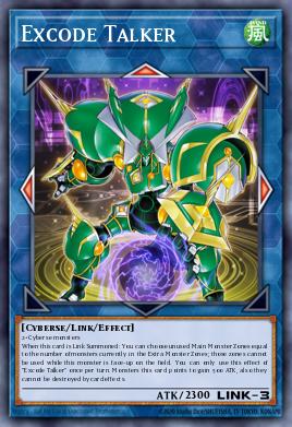 Excode Talker Yu-Gi-Oh card