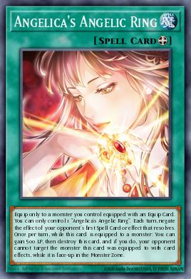 Angelica's Angelic Ring Yu-Gi-Oh card