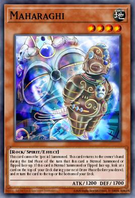 Maharaghi Yu-Gi-Oh card