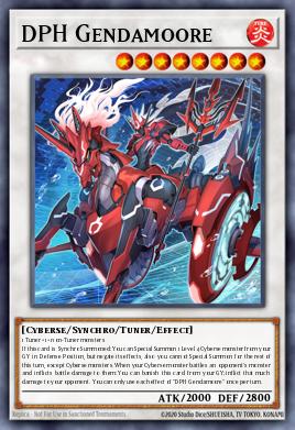 DPH Gendamoore Yu-Gi-Oh card