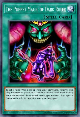 The Puppet Magic of Dark Ruler Yu-Gi-Oh card