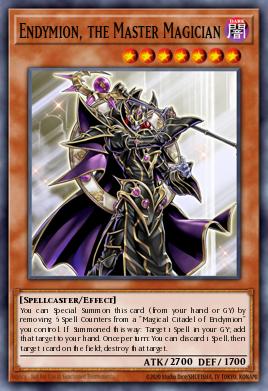 Endymion, the Master Magician Yu-Gi-Oh card
