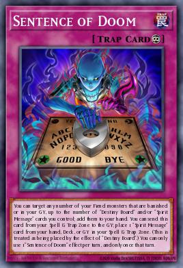 Sentence of Doom Yu-Gi-Oh card