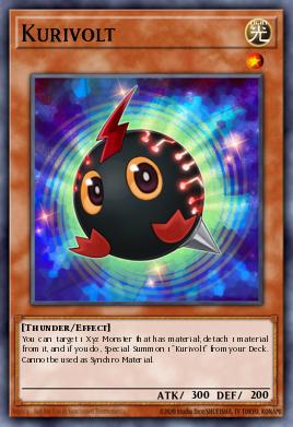 Kurivolt Yu-Gi-Oh card