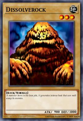 Dissolverock Yu-Gi-Oh card