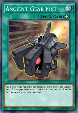 Ancient Gear Fist Yu-Gi-Oh card