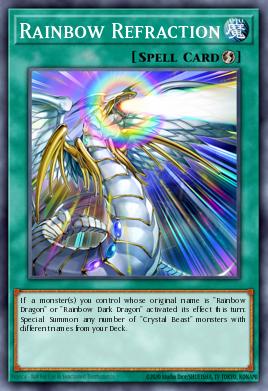 Rainbow Refraction Yu-Gi-Oh card