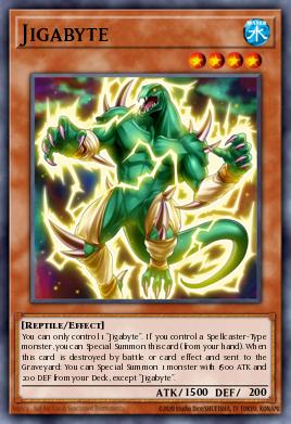 Jigabyte Yu-Gi-Oh card