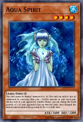 Aqua Spirit Yu-Gi-Oh card