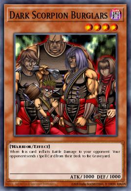 Dark Scorpion Burglars Yu-Gi-Oh card